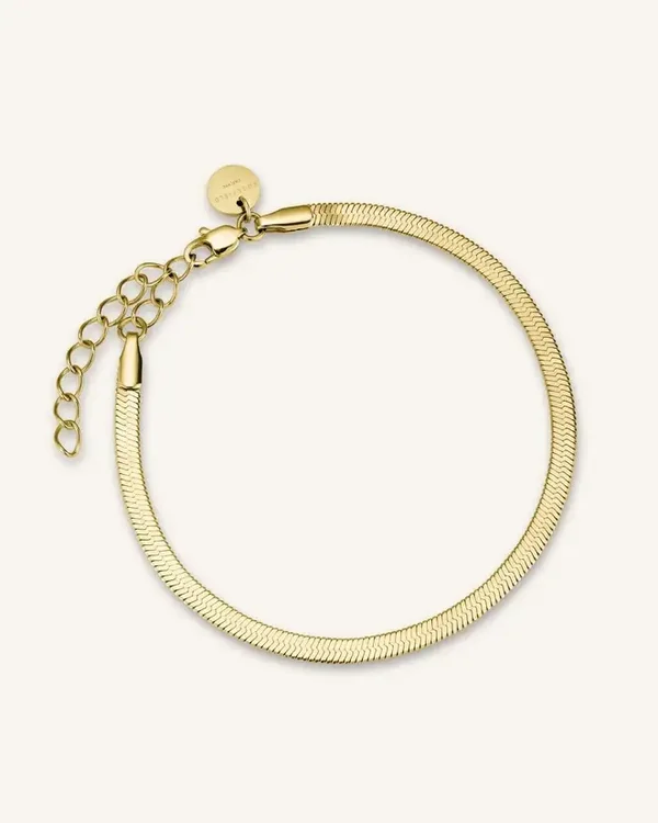 Rosefield Armband Snake Verguld JTBFS3G-J378