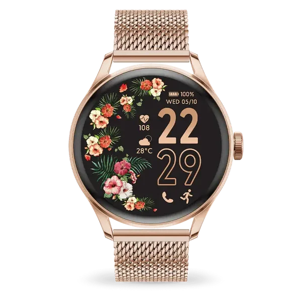 Ice Watch Smart 2.0 Rose-Gold Milanese band IW023394