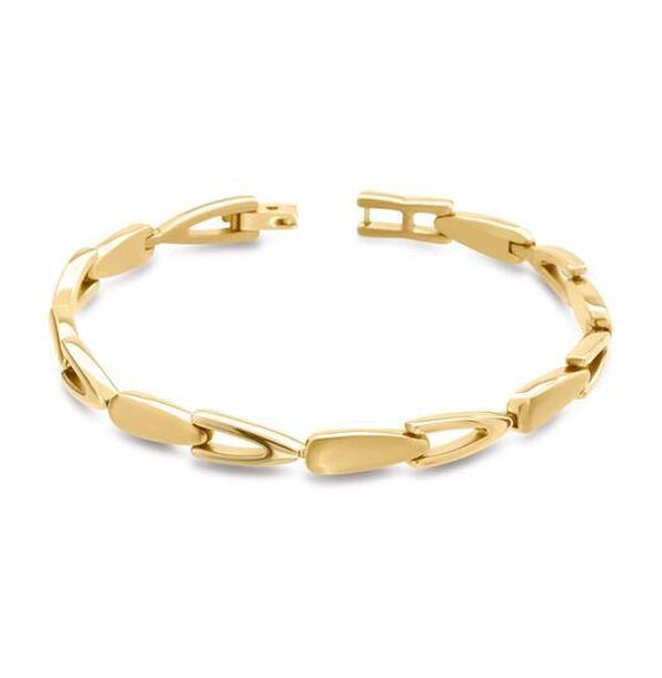 Boccia Armband Titanium Verguld 03033-03