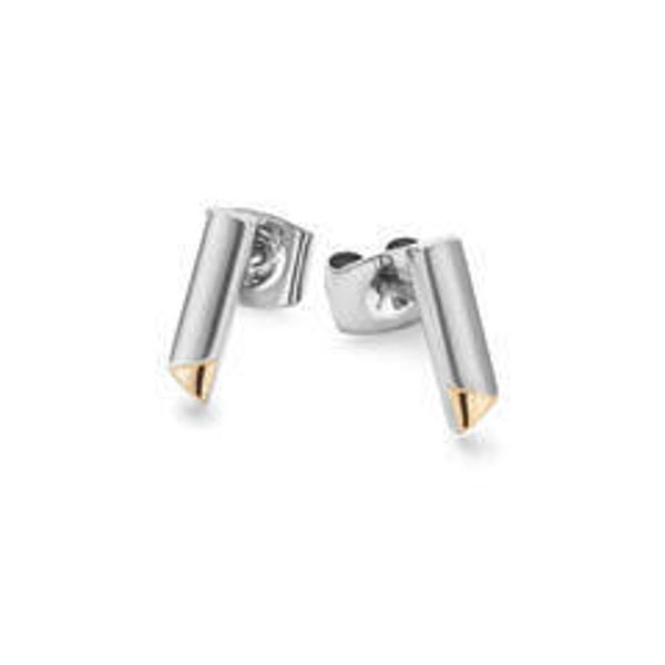 Boccia  Oorstekers - Titanium - 1cm 05114-02