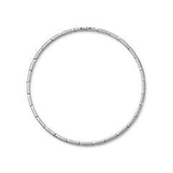 Boccia Schakelcollier - Titanium - 47cm 08105-01