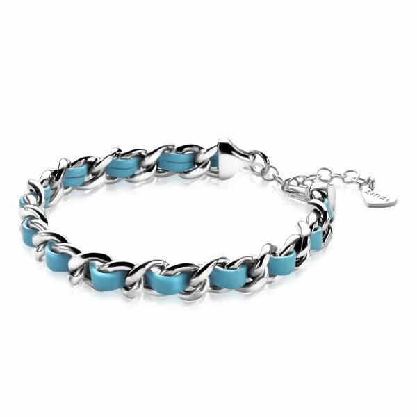 ZINZI Armband Zilver Turquoise ZIA1095T