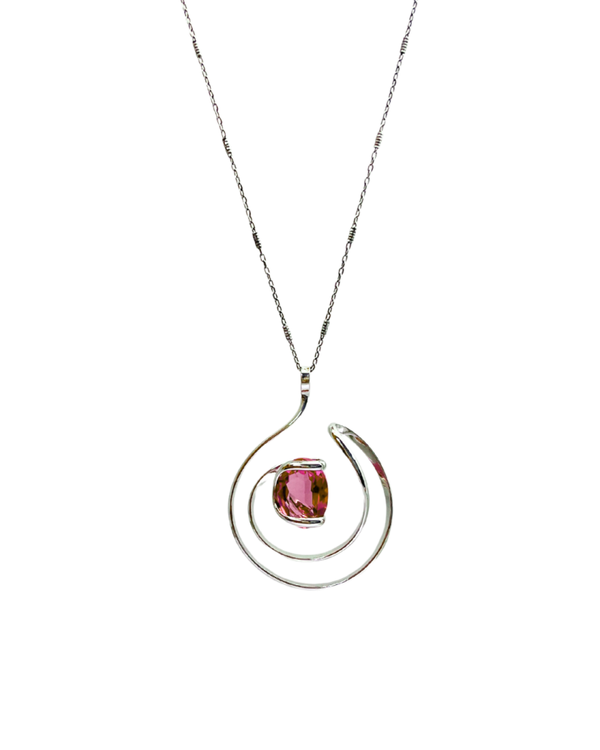 Andrea Marazzini Collier met Roze Swarovski RHMOVFUCDD