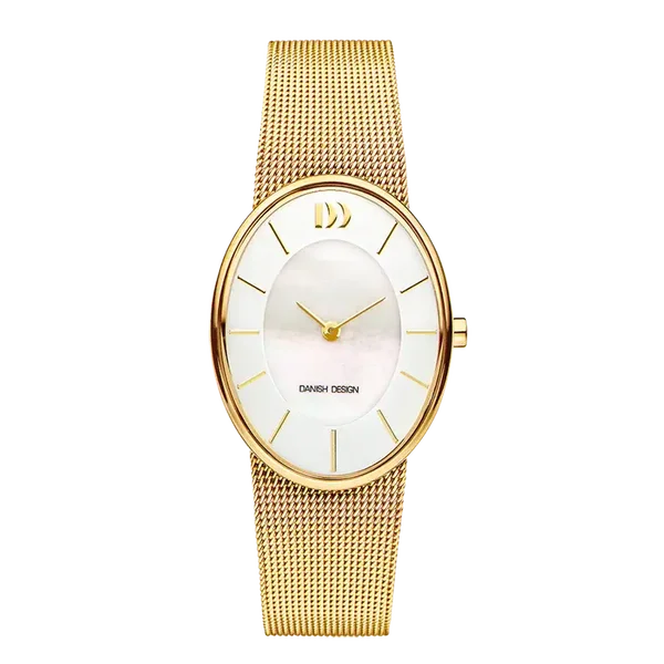 Danish Design Dames Horloge Romo Oval Mother of Pearl IV05Q1168