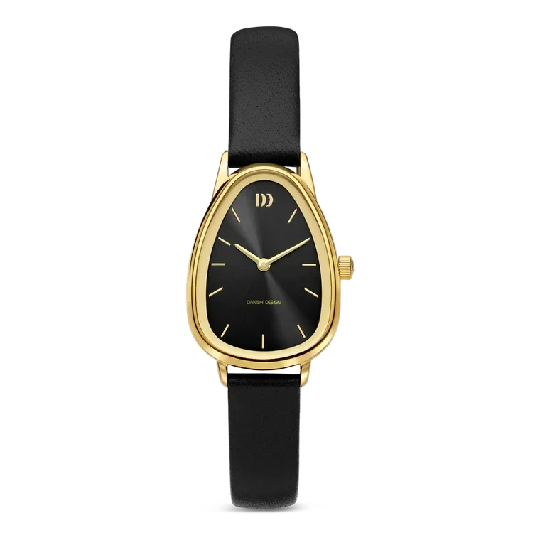 Danish Design Dames Horloge Fjordsten Gold Black IV15Q1306