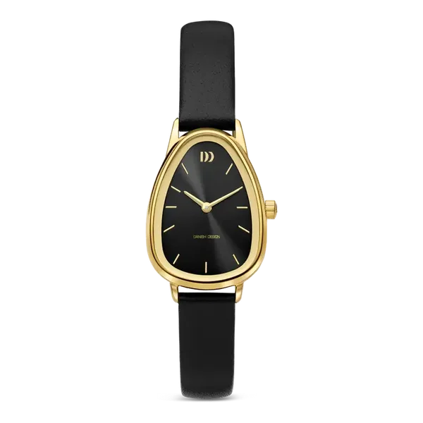 Danish Design Dames Horloge Fjordsten Gold Black IV15Q1306