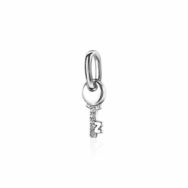 ZINZI Hanger Zilver Sleuteltje ZIH2081