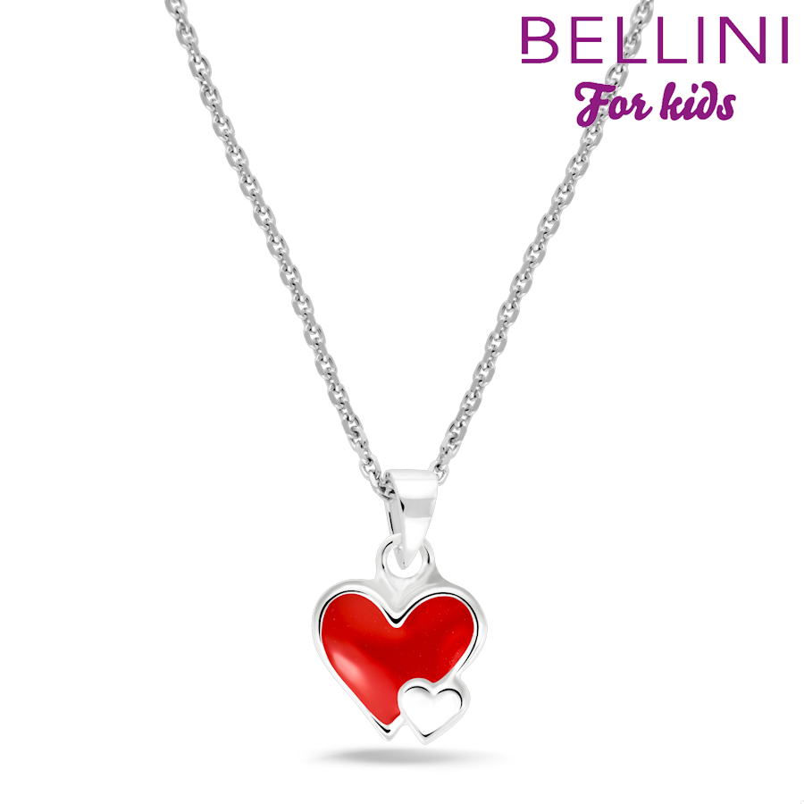 Bellini For Kids Collier Rood Hartje 574.019