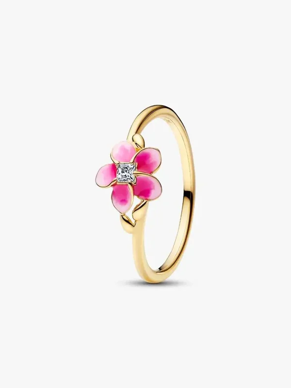 Pandora Ring 14K Goldplated Disney Vaiana Bloemring 163844C01
