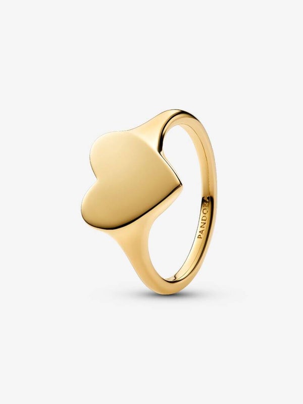Pandora Ring Hart Verguld 163988C00