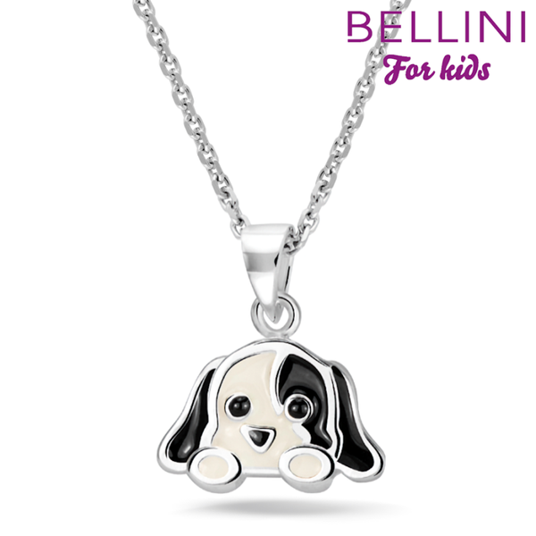 Bellini For Kids Collier Hondje Zwart/Wit 574.048