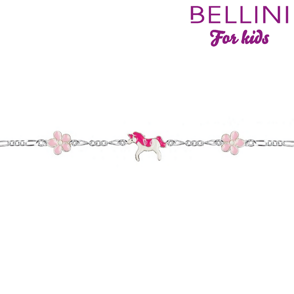 Bellini zilv armband bloem/hart/bloem 573.057