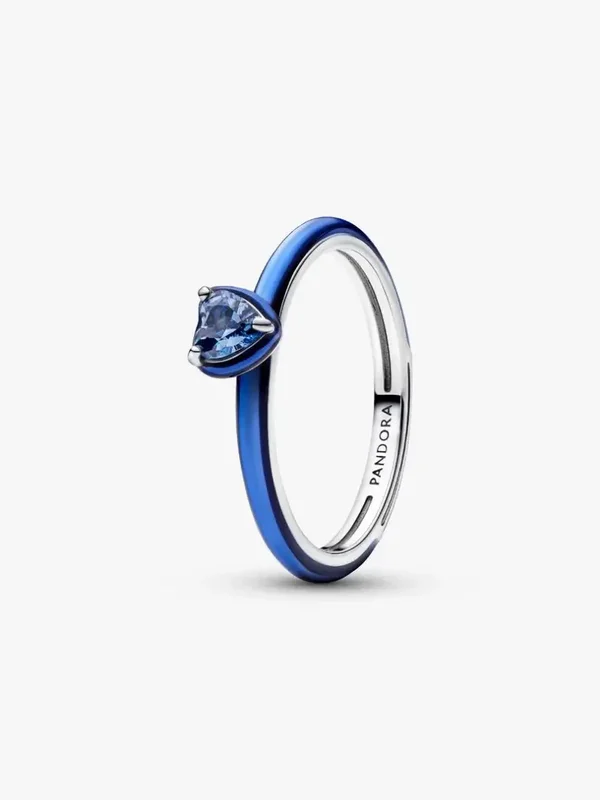 Pandora Ring Blauwe Hart Chakra 193088C03
