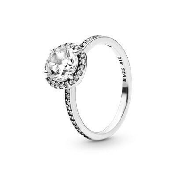 Pandora Ring Round Sparkle Halo 196250CZ