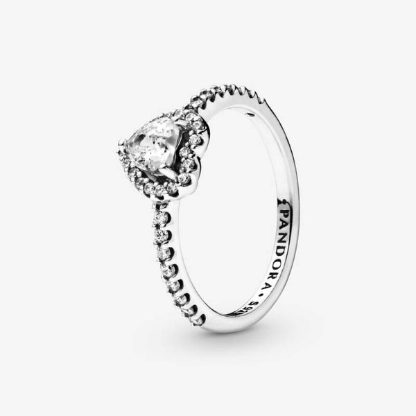 Pandora Ring Elevated Heart 198421C01