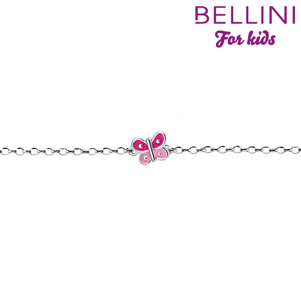 Bellini zilv armband vlinder roze 573.071