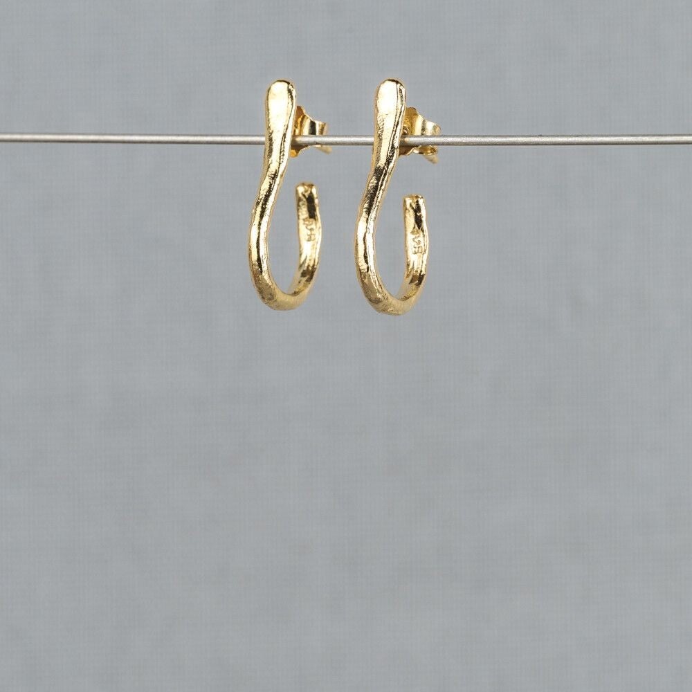 Jéh Oorstekers Hoef Zilver Verguld 21231