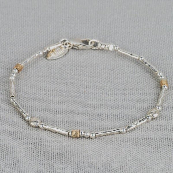 Jéh Armband Zilver + Goldfilled 21260