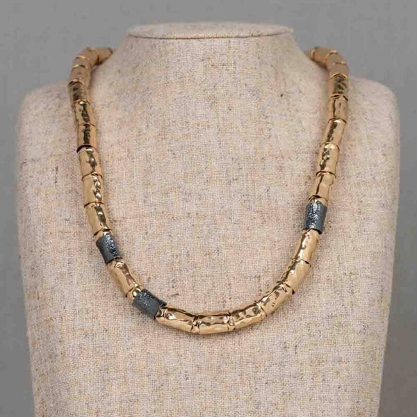 Jéh Collier Tubes Goldfilled Slang 21641