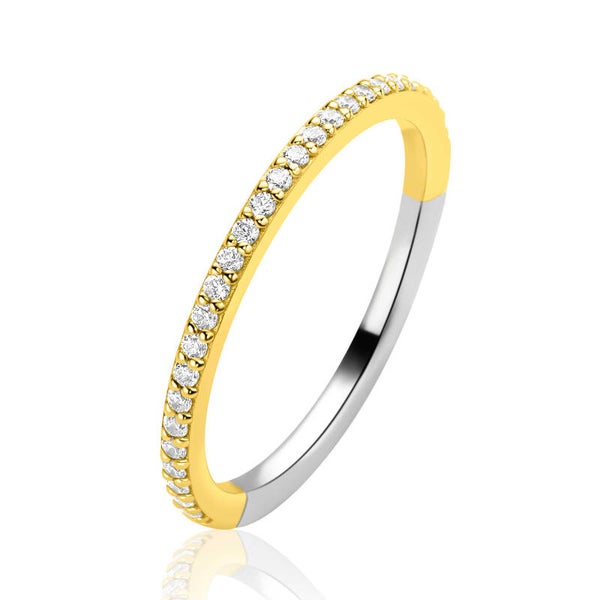 ZINZI Ring Aanschuif Goldplated 1,7mm ZIR2794Y54