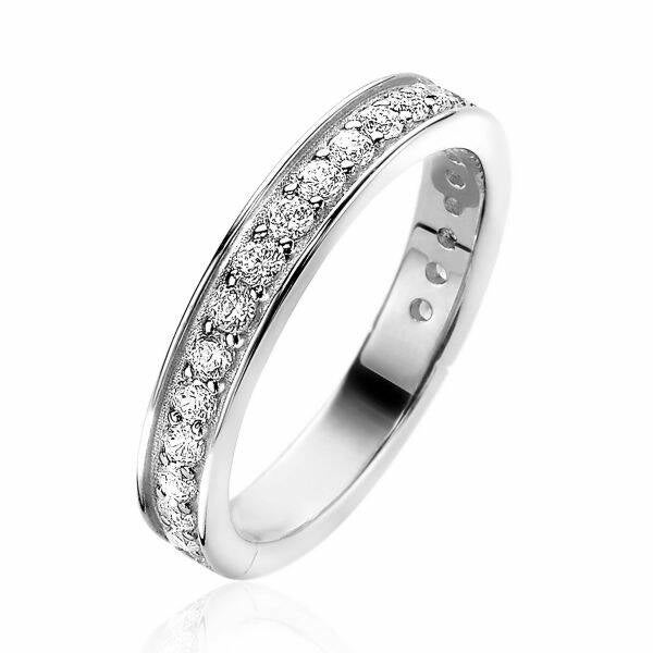 ZINZI Ring Zilver Zirconia ZIR2050