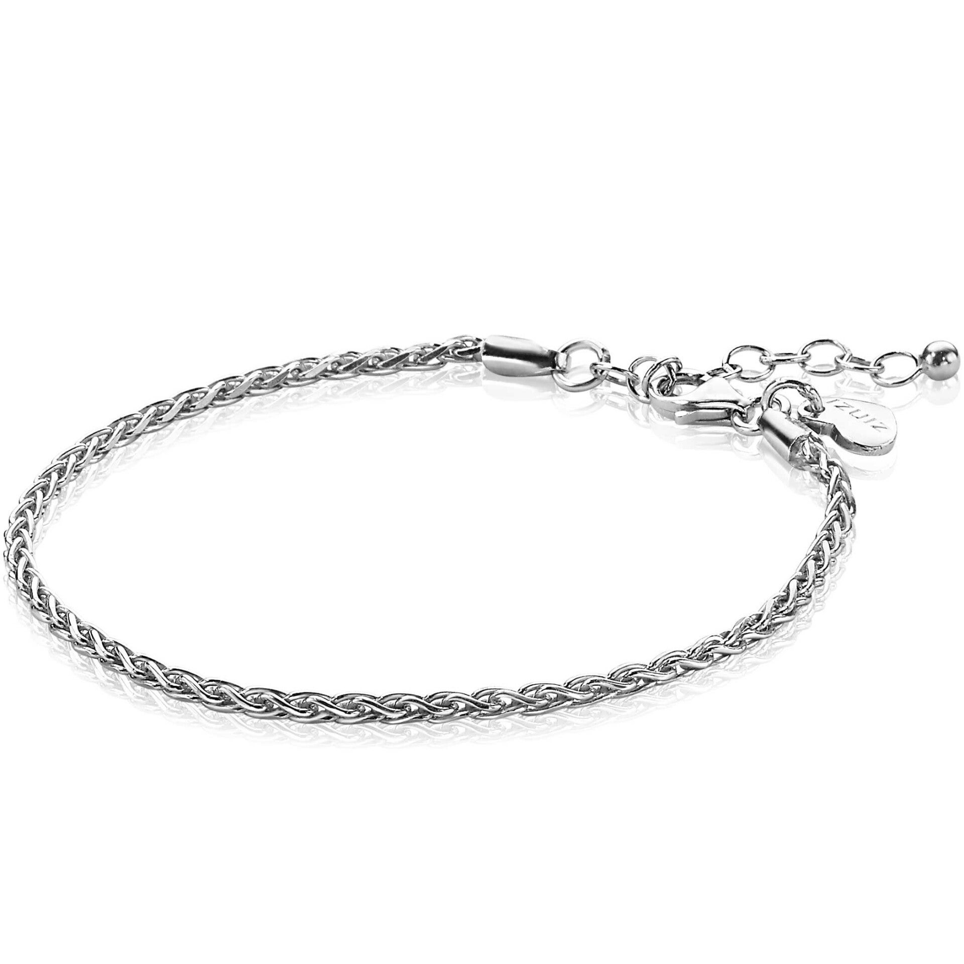 Zinzi Armband Zilver Palmier Schakel ZIA1931