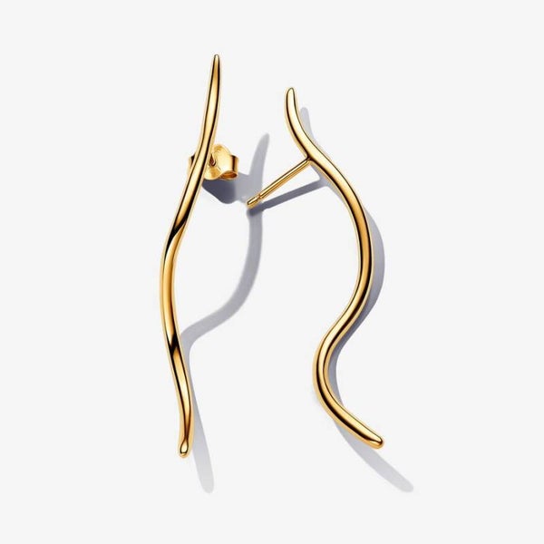 Pandora Oorstekers 14K gold plated