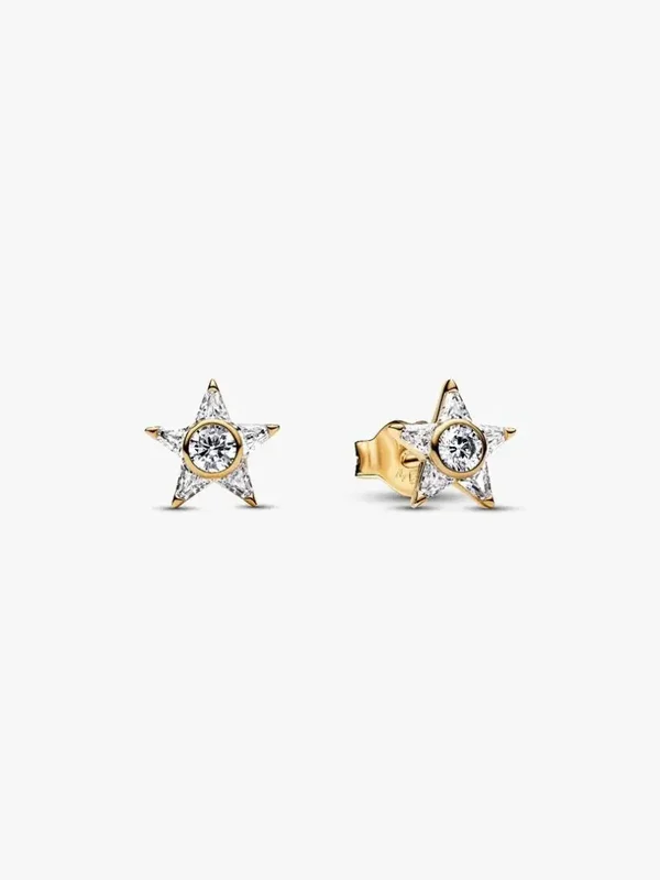 Pandora Oorsieraden Star 14K Goud Verguld 265089C01