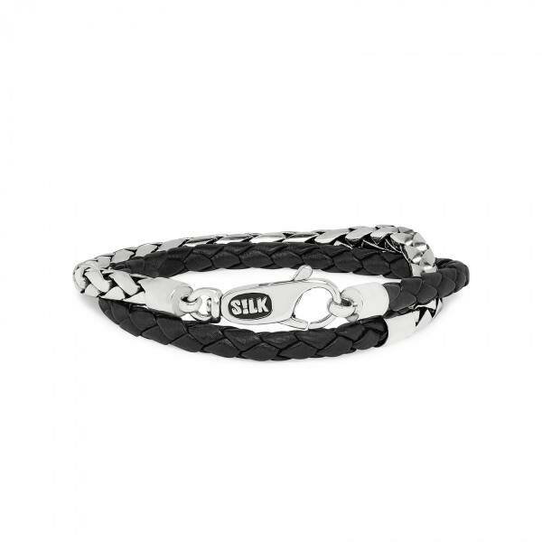 SILK Jewellery Armband Zwart SLK265BLK NAW