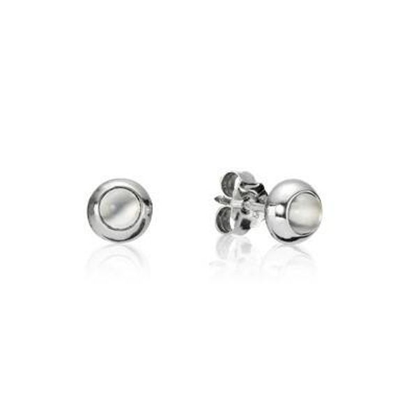 Pandora Oorstekers Cabochon Moonstone 290160MS