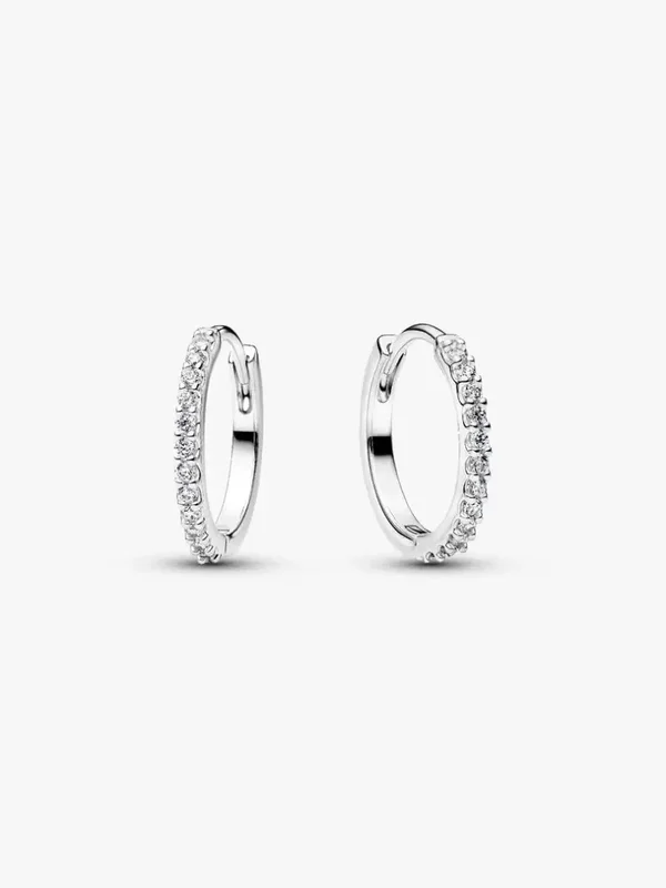 Pandora Oorringen Zilver Sprankelende Mini 294649C01