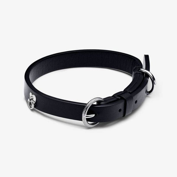 Pandora Honden Halsband Zwart 312262C01