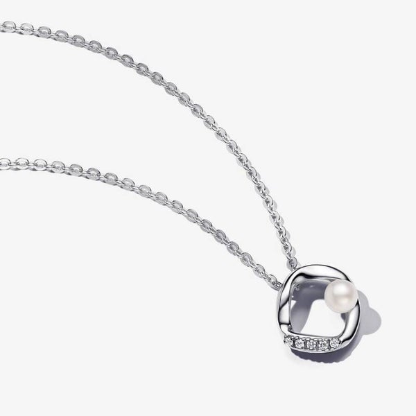 Pandora Collier Zilver met parel 393303C01-45