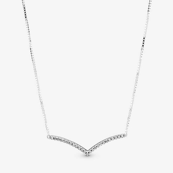 Pandora Collier Sparkling Wishbone 397802CZ