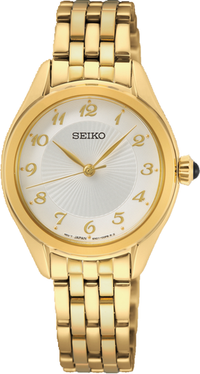 Seiko Dames Geelgoud verguld SUR384P1