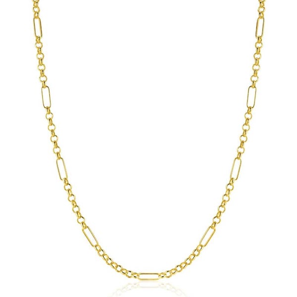 Zinzi Collier Gold 14 Karaat Goud Jasseron ZGC495