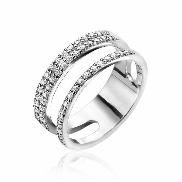 ZINZI Ring Zilver Multi-look ZIR1319