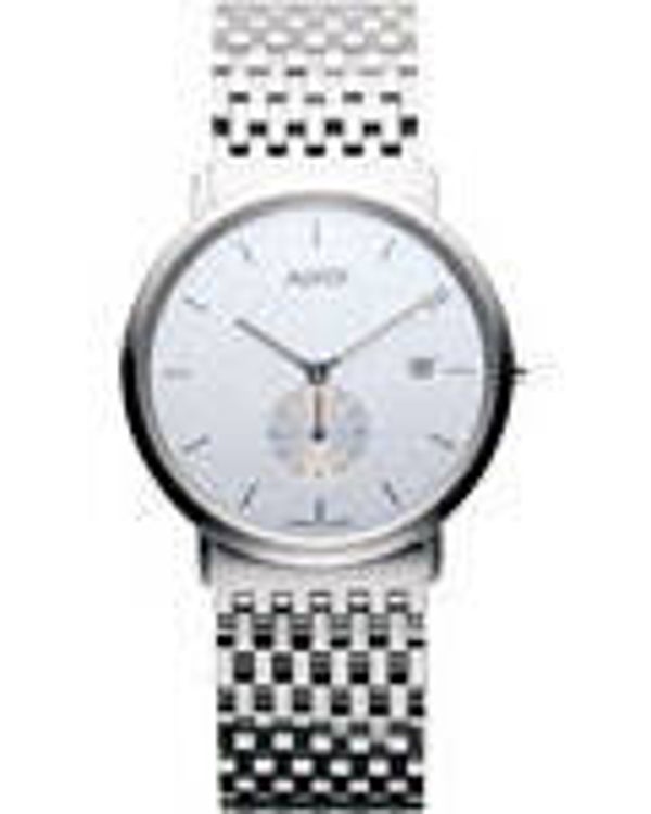 Alfex Dames Horloge Staal Witte Wijzerplaat 5588.011