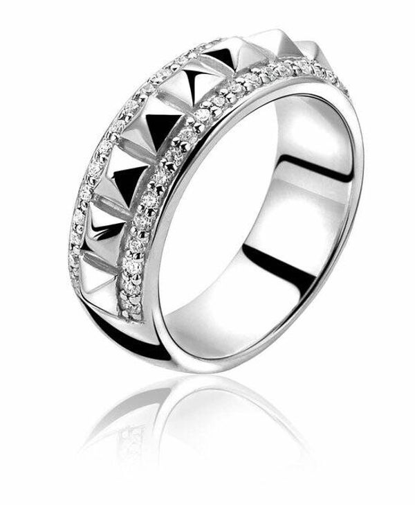 ZINZI Ring Zilver Studs ZIR993