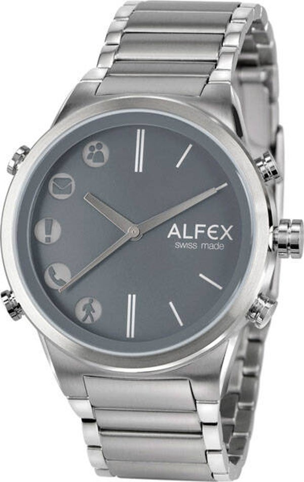 Alfex Heren Horloge Bluetooth Staal 5766/734