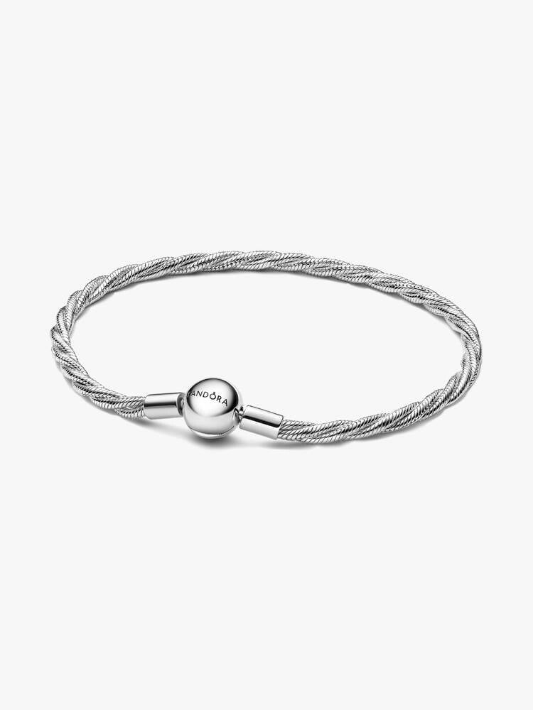 Pandora Armband Ronde Sluiting Gedraaide Snake Chain 593757C00