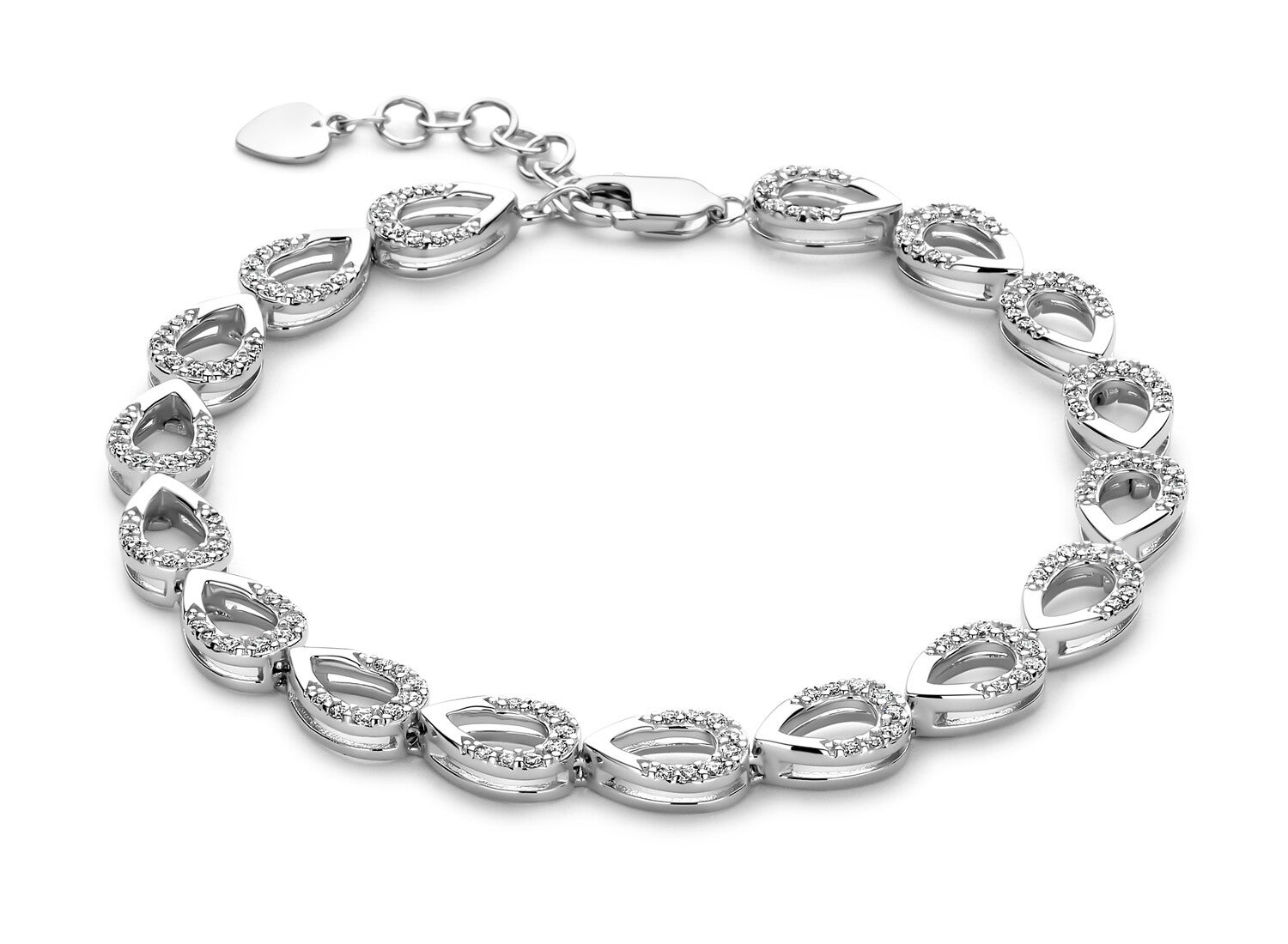 Rosa Di Luca Armband Zilver met Zirkonia 623.882