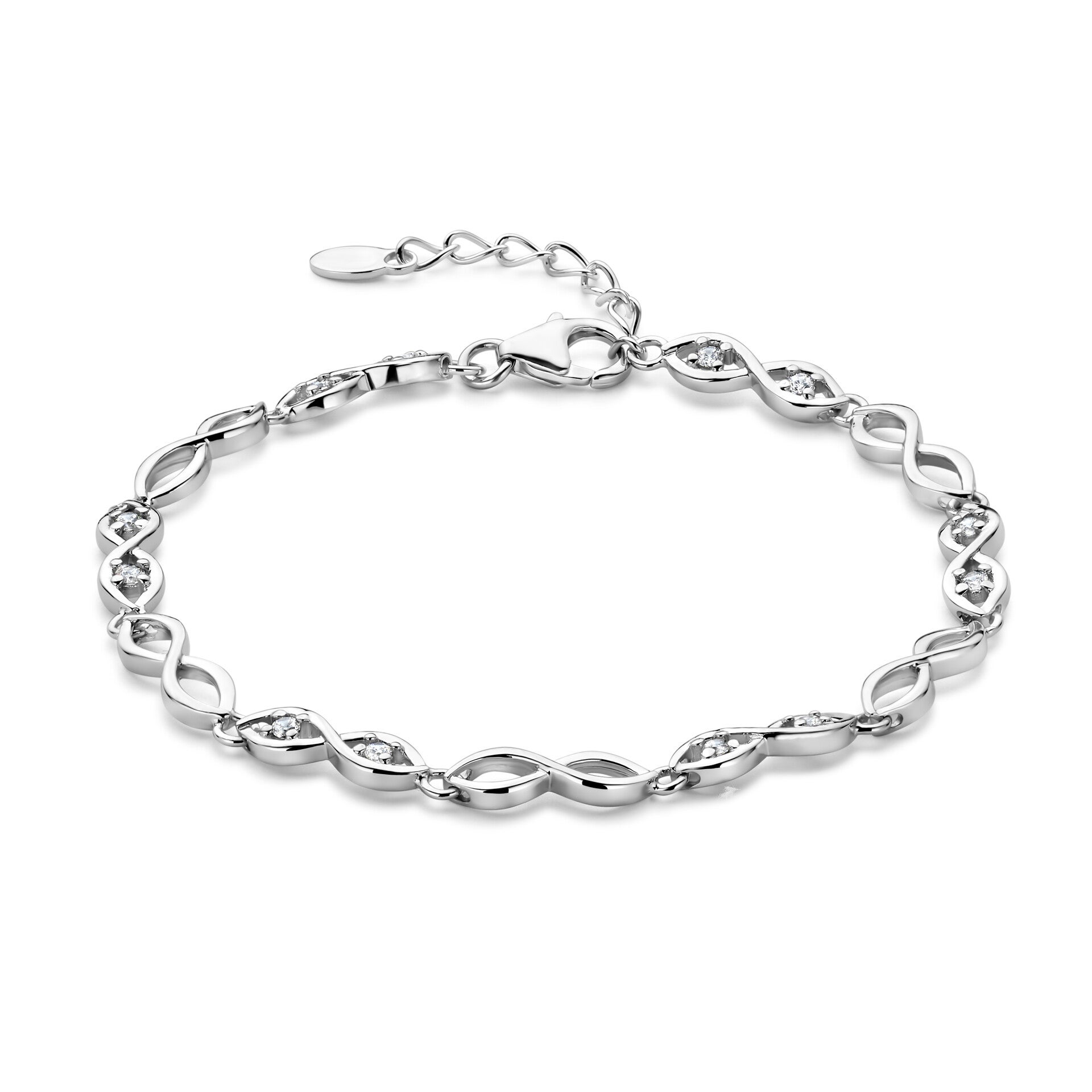 Rosa Di Luca Armband Zilver met Zirkonia 623.886