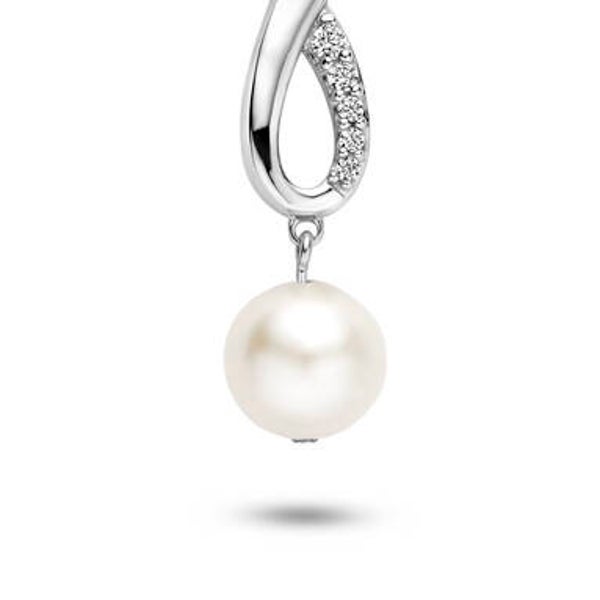 Rosa Di Luca Collier met Parel hanger Zilver 624.017
