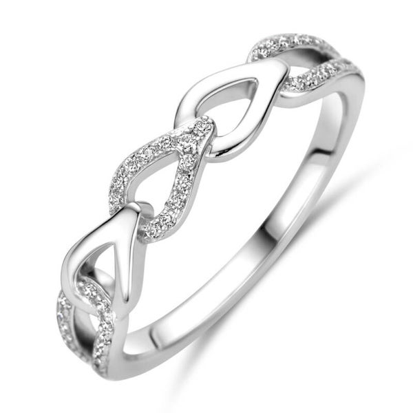 Rosa Di Luca Ring Zilver met Zirkonia 629.135