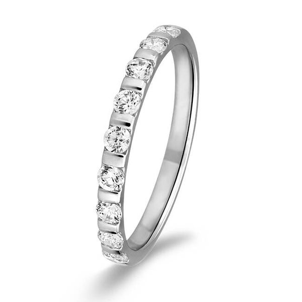 Rosa Di Luca Zilver Ring Zirkonia 629.703