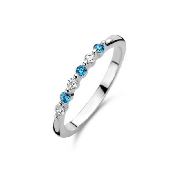 Rosa Di Luca Zilver Ring Zirkonia 629.729