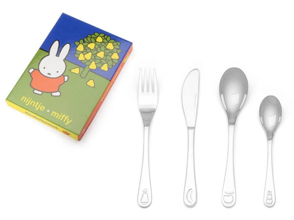 Kinderbestek Nijntje Fruit - RVS 18/10 - 4-delig 6843070
