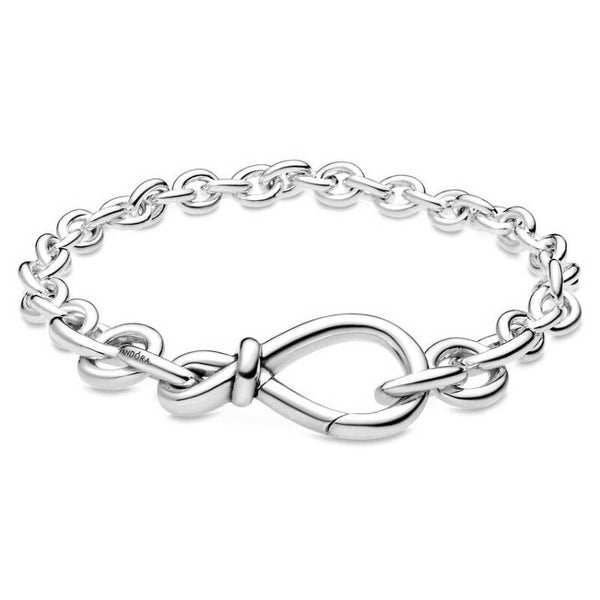 Pandora Armband Chunky Infinity Knot Chain Bracelet 598911C00
