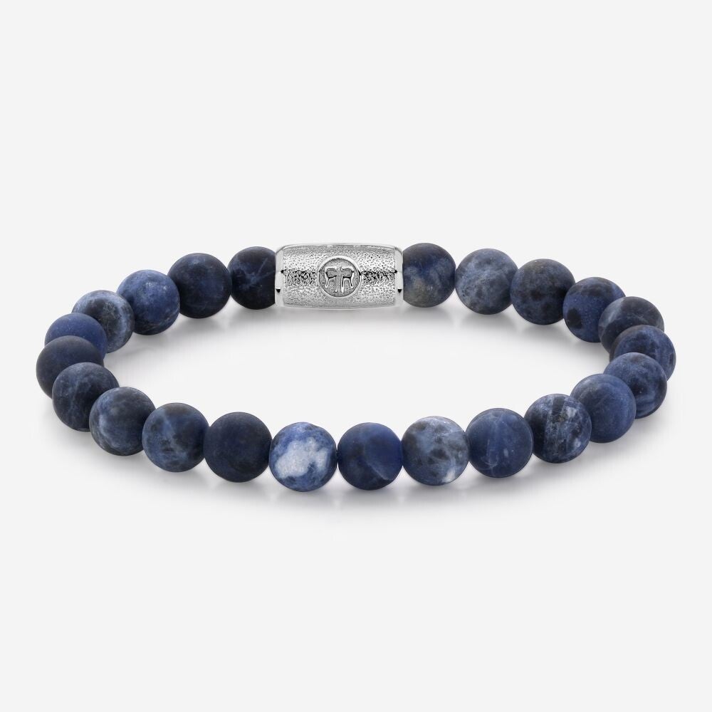 Rebel & Rose Armband Matt Midnight 8mm RR-80022-S